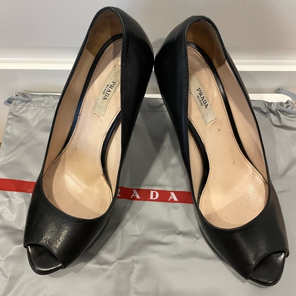 Prada peep toe pumps - Picture 9 of 13